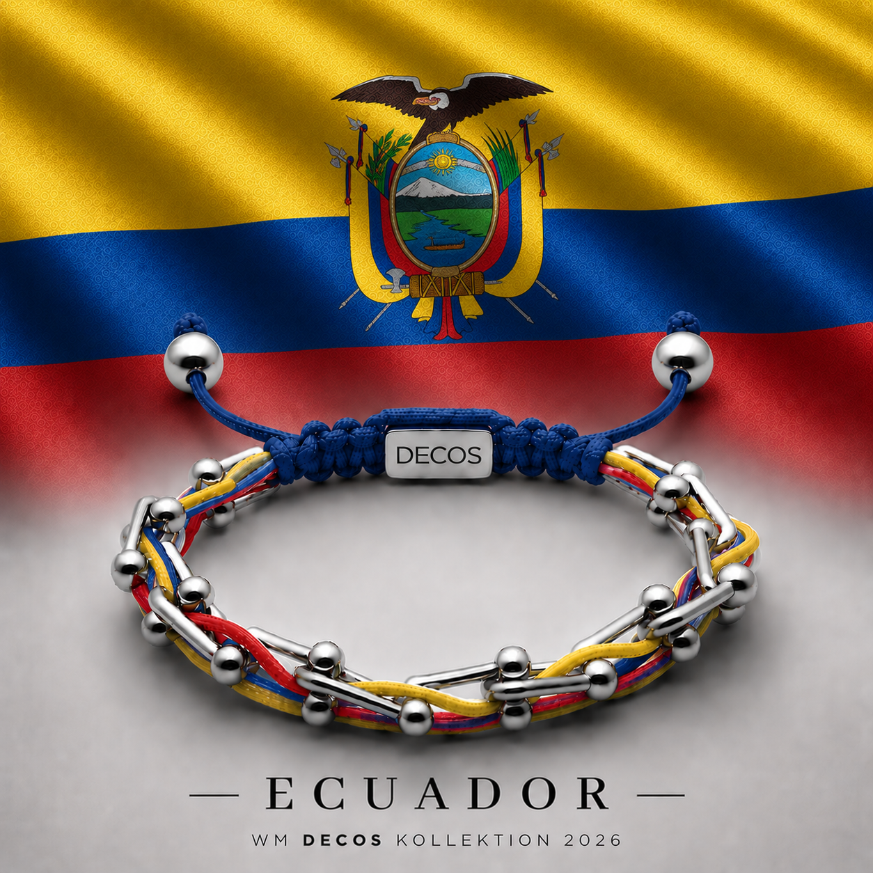 DECOS World Cup Edition Ecuador Bracelet
