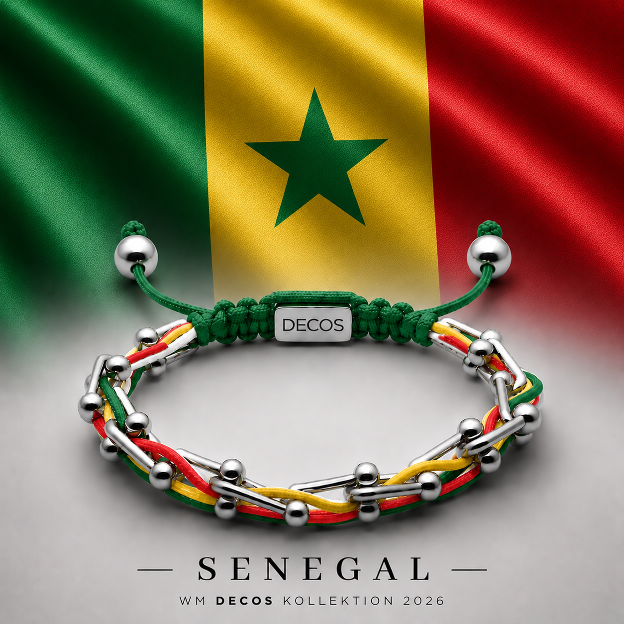 DECOS World Cup Edition Senegal Bracelet