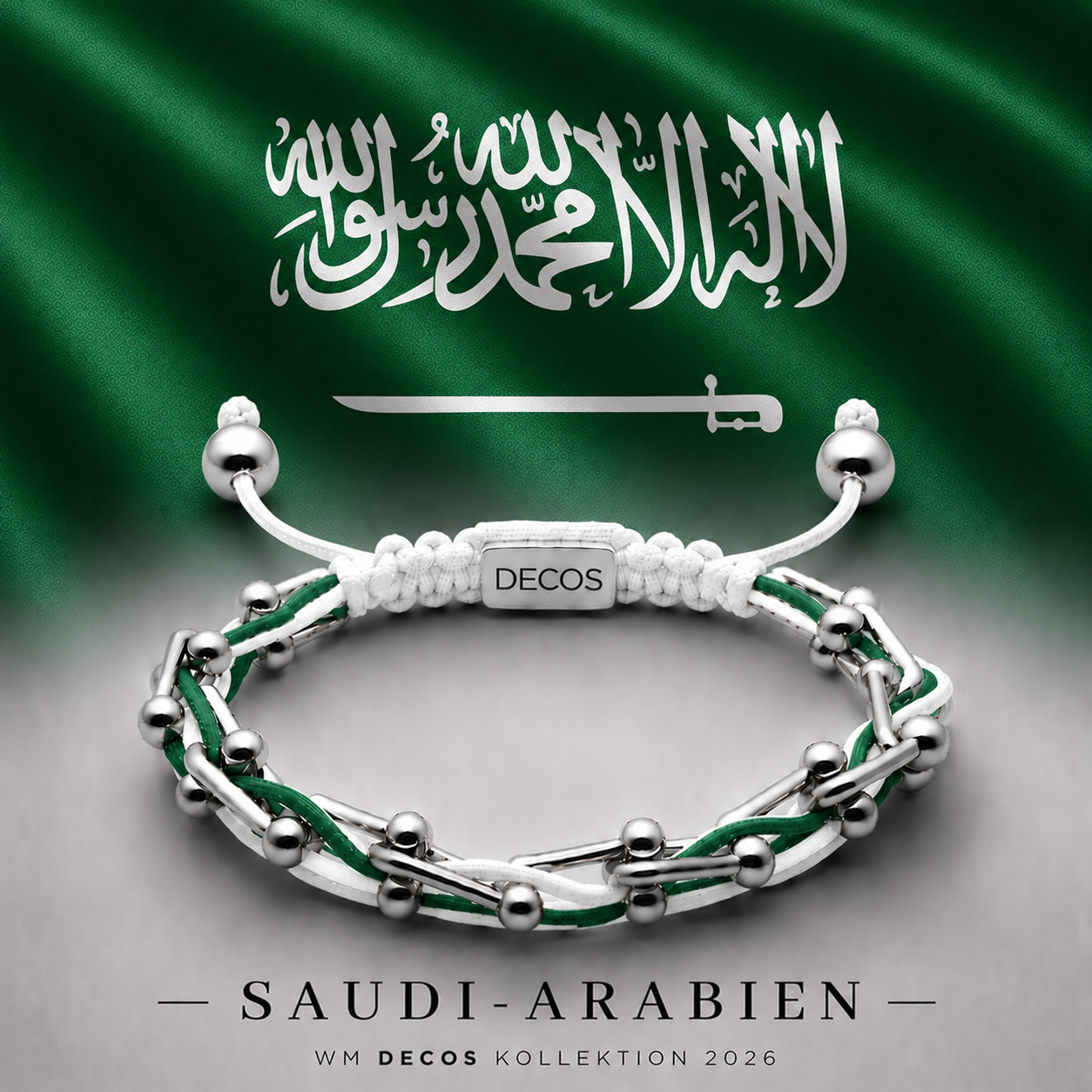 DECOS World Cup Edition Saudi Arabia Bracelet