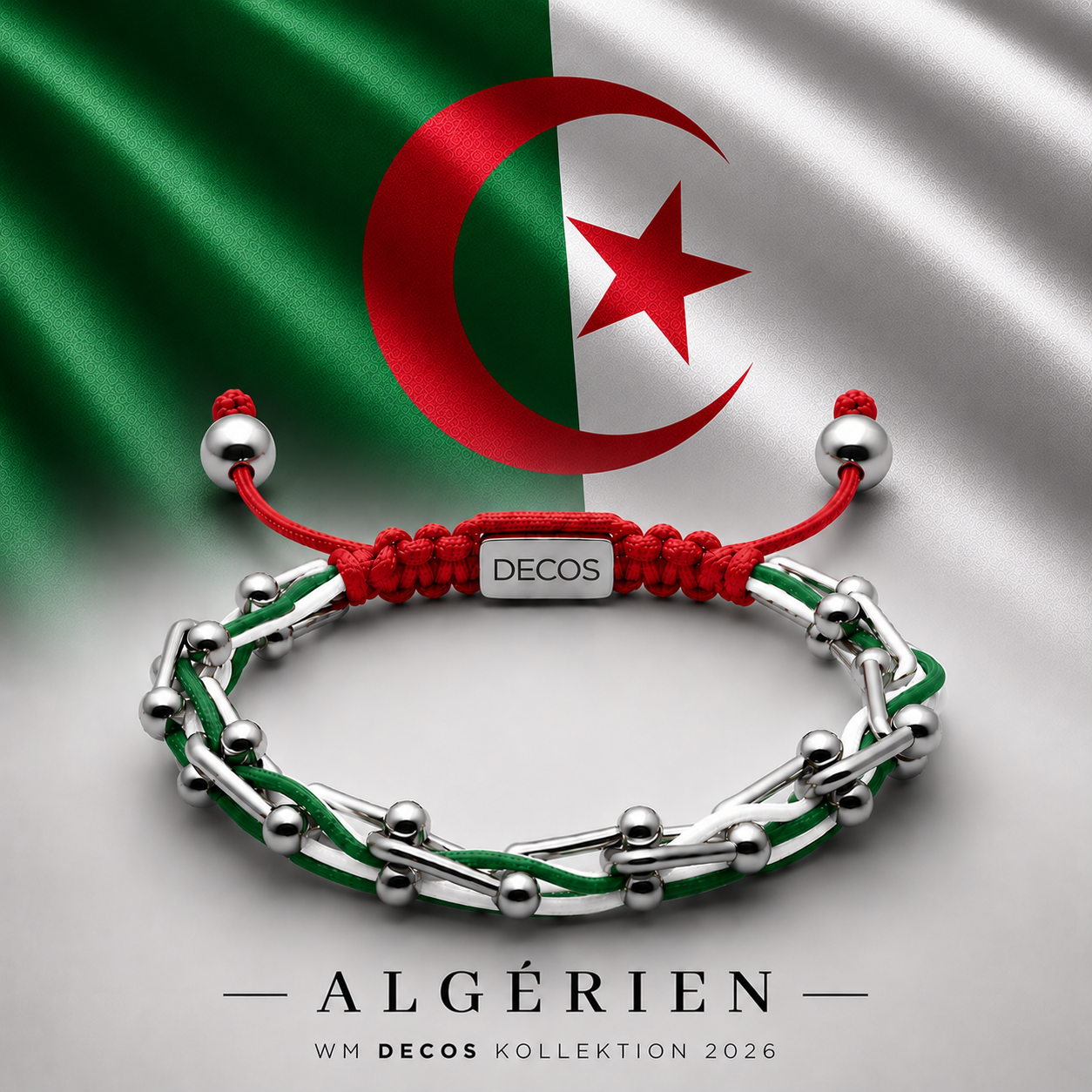 DECOS World Cup Edition Algeria Bracelet
