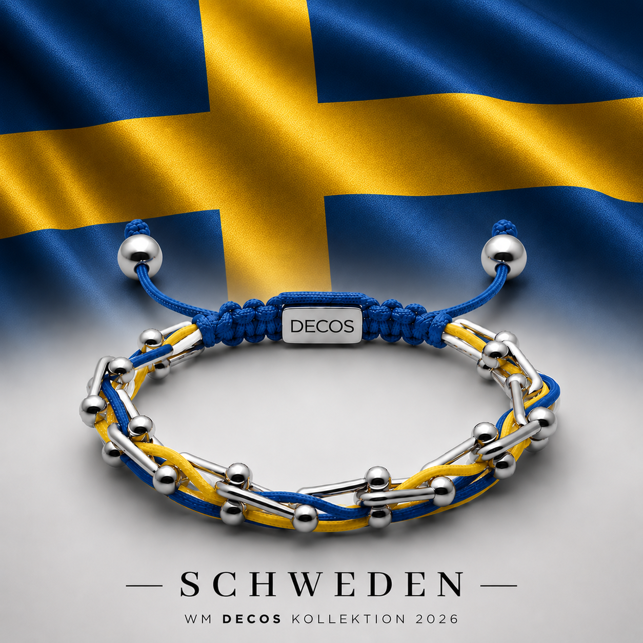 DECOS World Cup Edition Sweden Bracelet