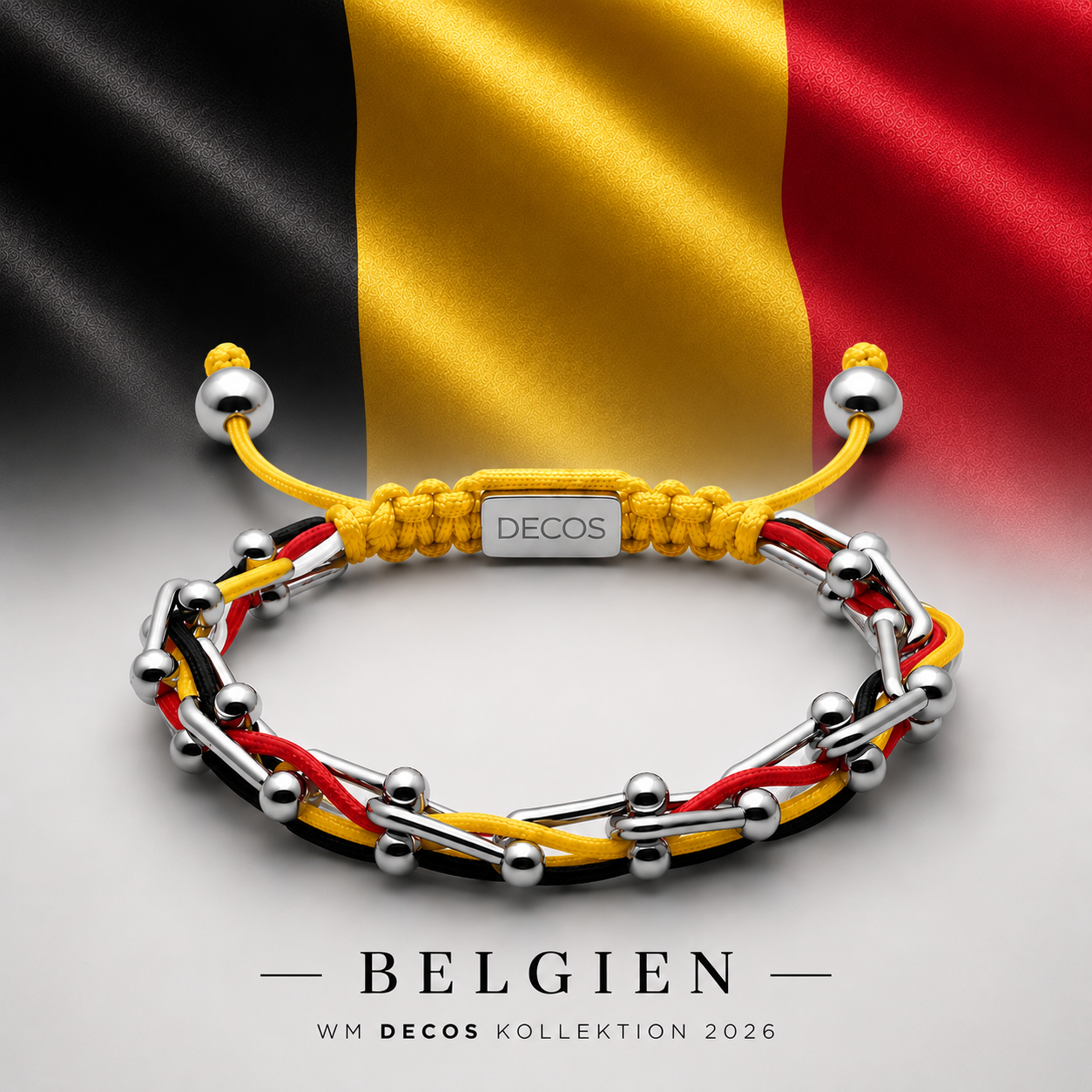 DECOS World Cup Edition Belgium Bracelet