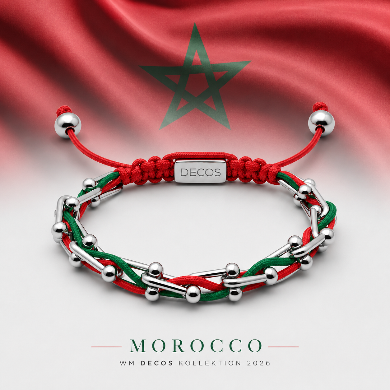 DECOS World Cup Edition Morocco Bracelet