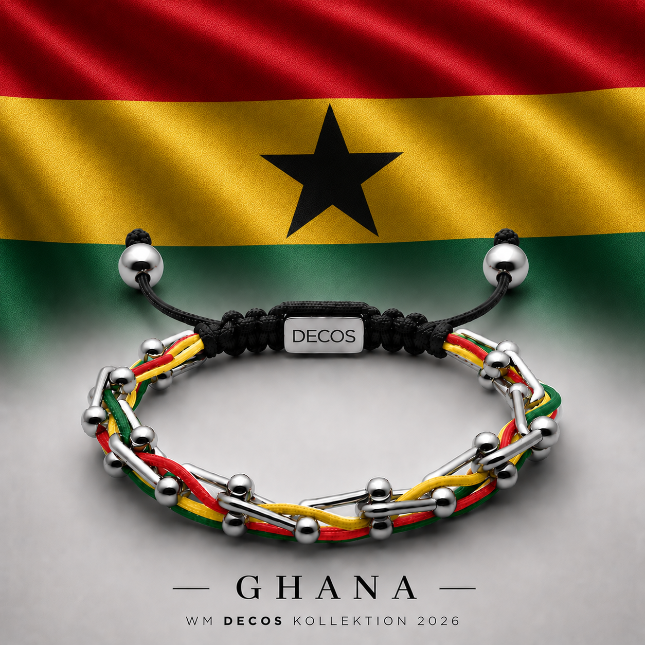 DECOS World Cup Edition Ghana Bracelet