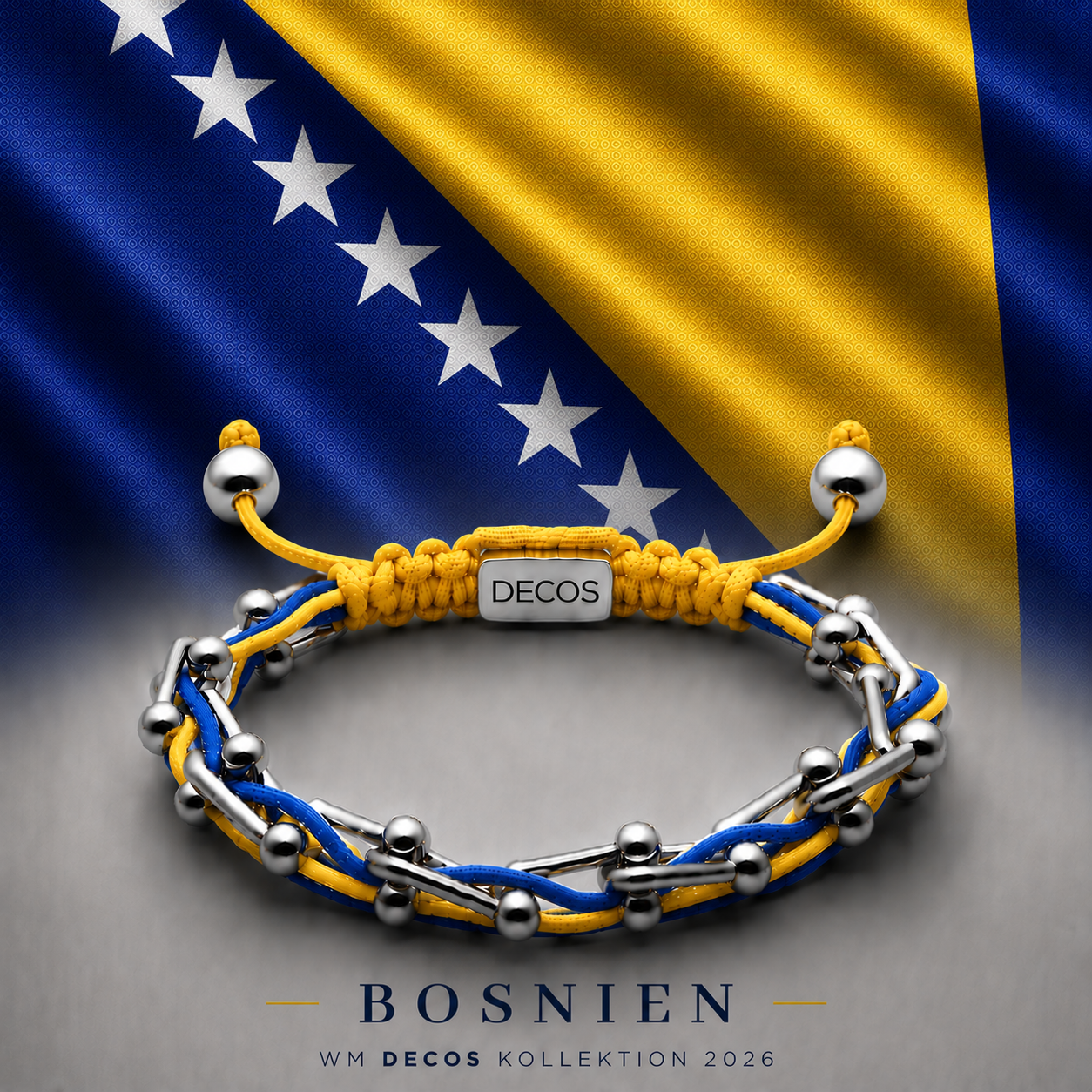 DECOS World Cup Edition Bosnia Bracelet