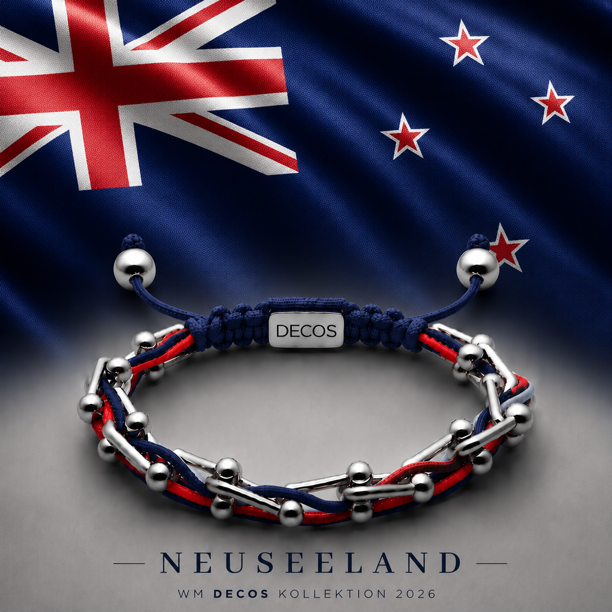 DECOS World Cup Edition New Zealand Bracelet